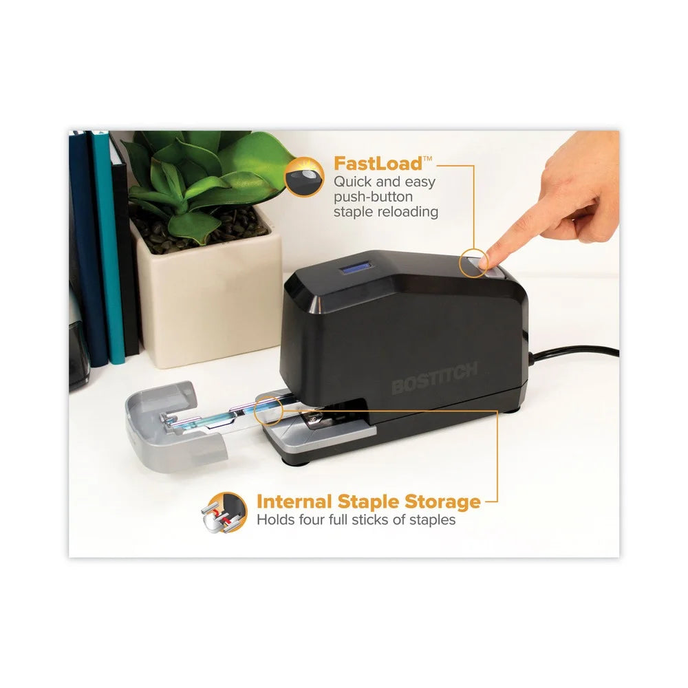 Electric Stapler 45-Sheet Capacity Black Z988