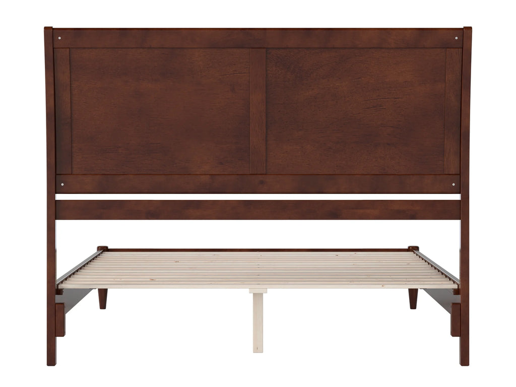 Queen Solid Wood Sleigh Platform Bed L9944