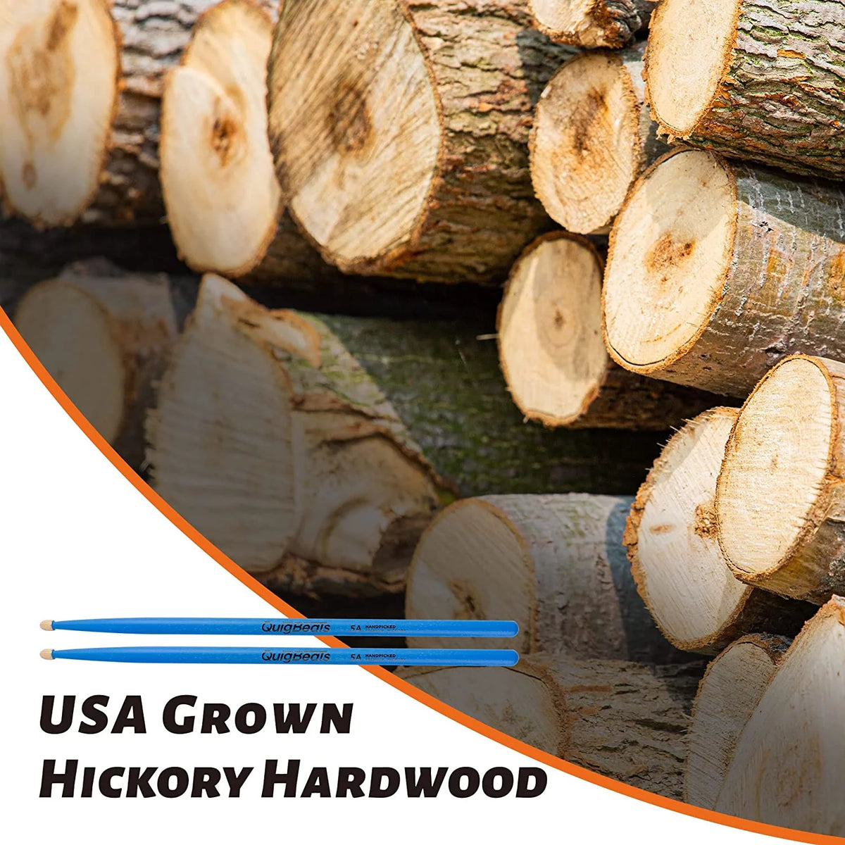Hickory 5A Drumsticks 3 Pair X83232