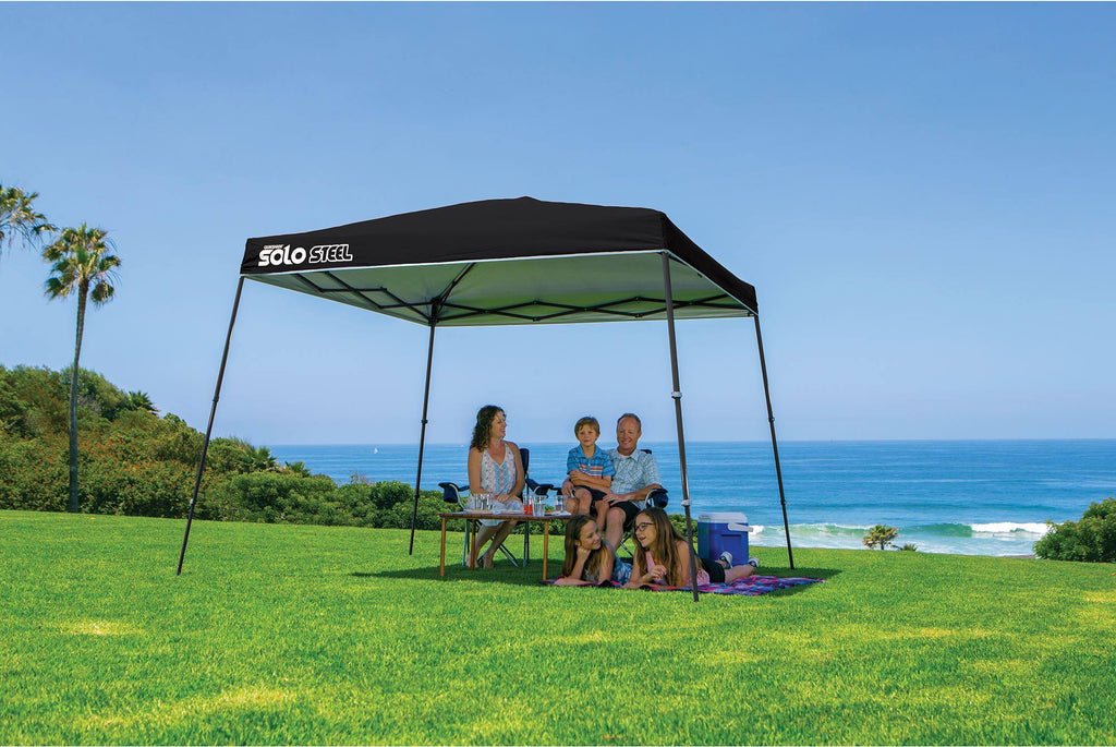 Black Slant Leg Canopy V313