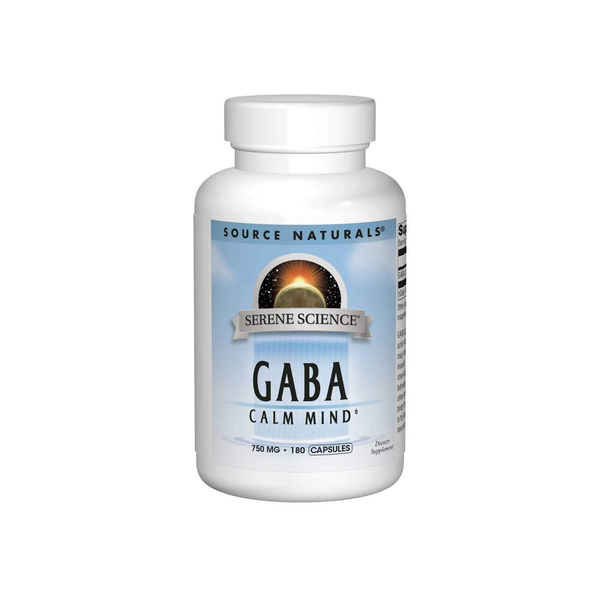 750mg 180 Capsules GABA G11705