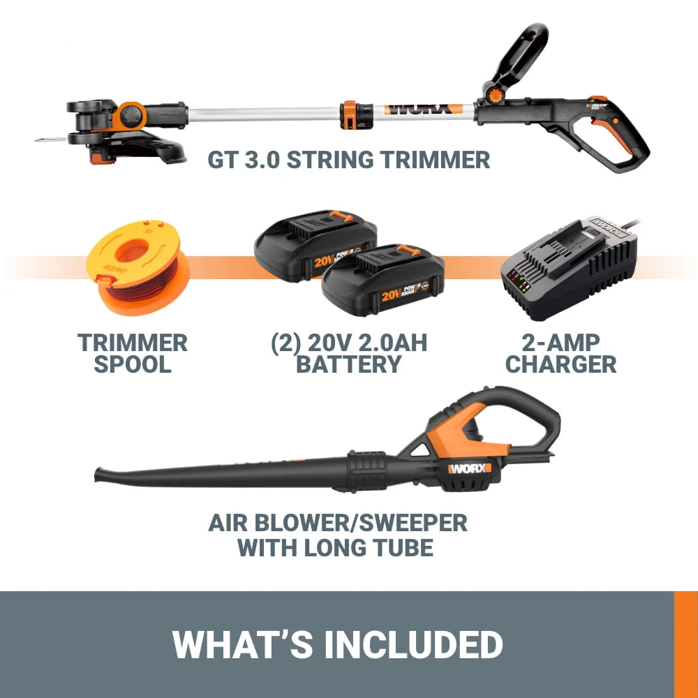 20V Trimmer and Blower Combo Kit W99114