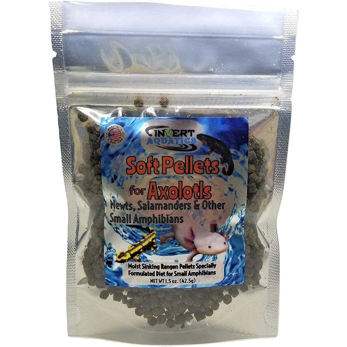 Soft Pellets for Axolotls Moist Sinking Diet L66269