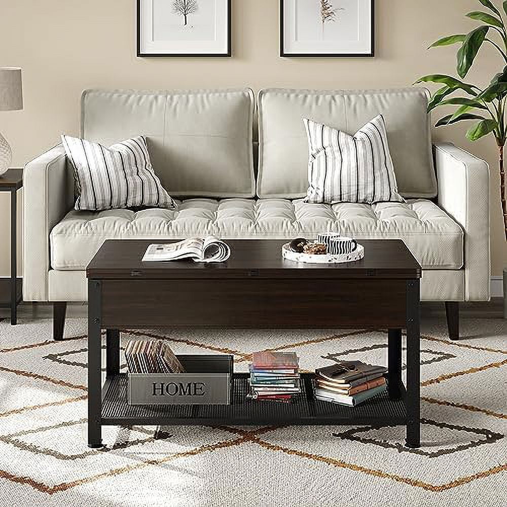 Lift Top Coffee Table 3 in 1 Farmhouse Dining Table D17745