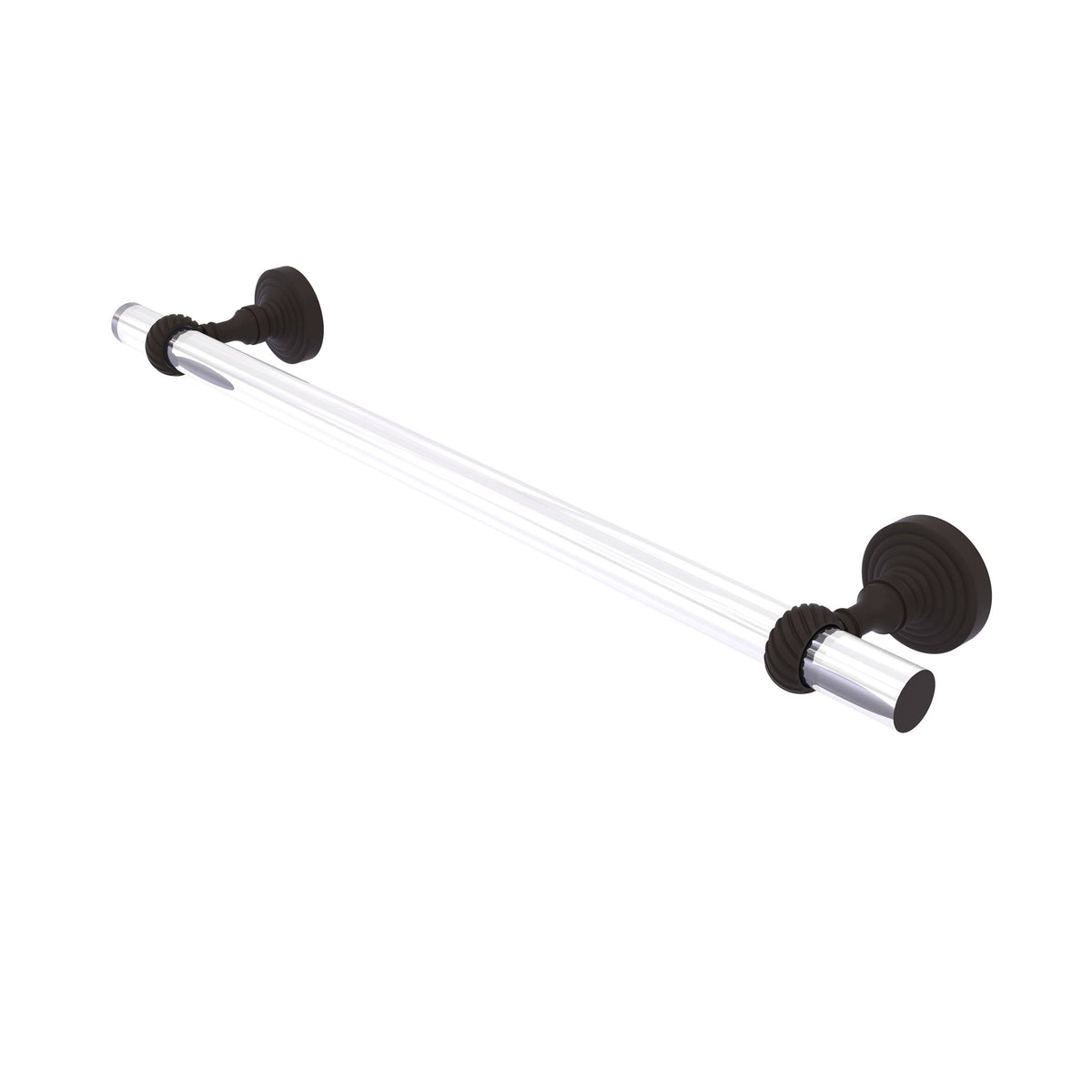 18 in. Oil Rubbed Bronze Towel Bar Y37682