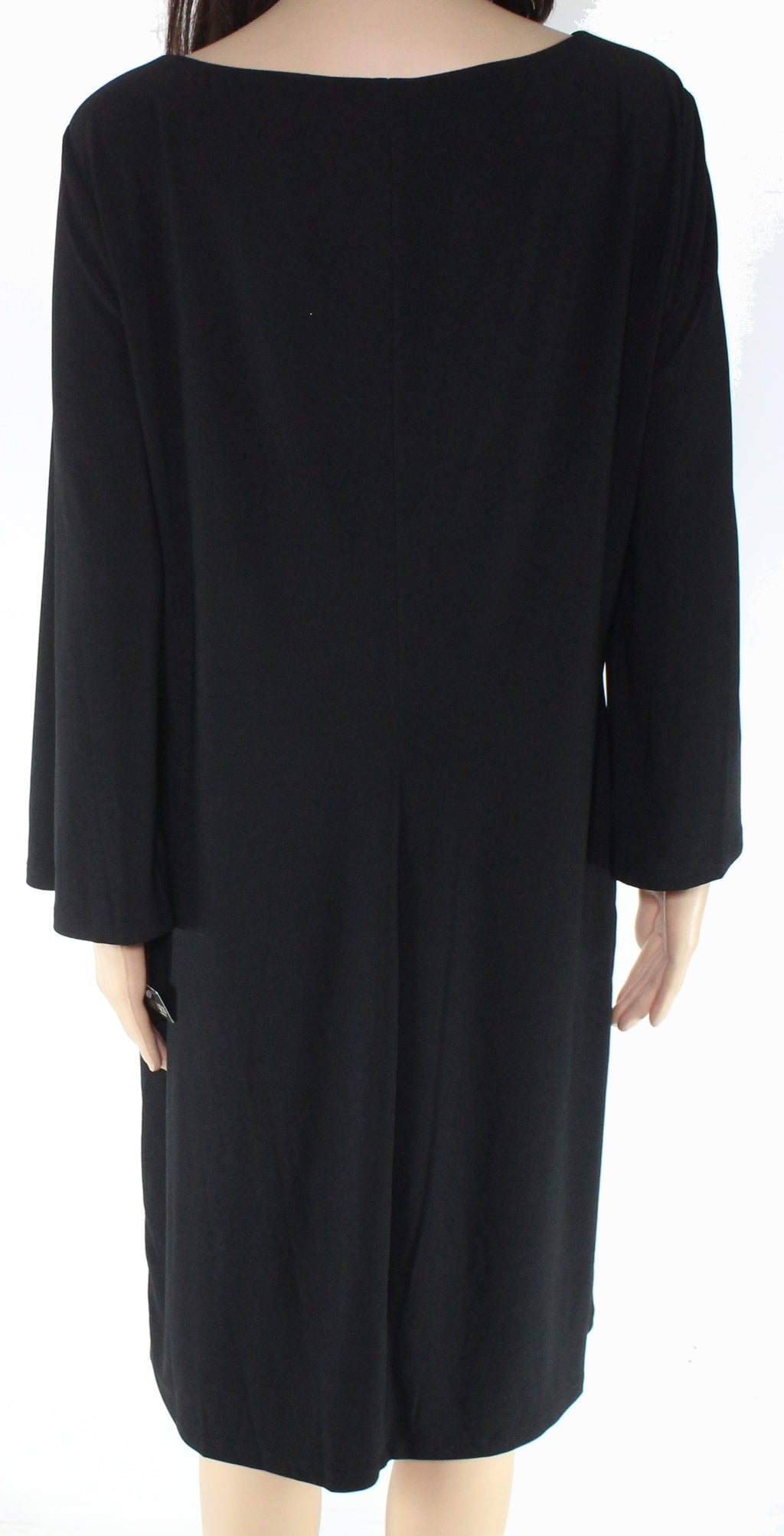 Scoop Neck Shift Dress W8100