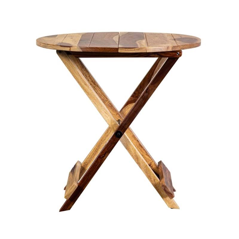 Solid Wood Round Accent Table N224001