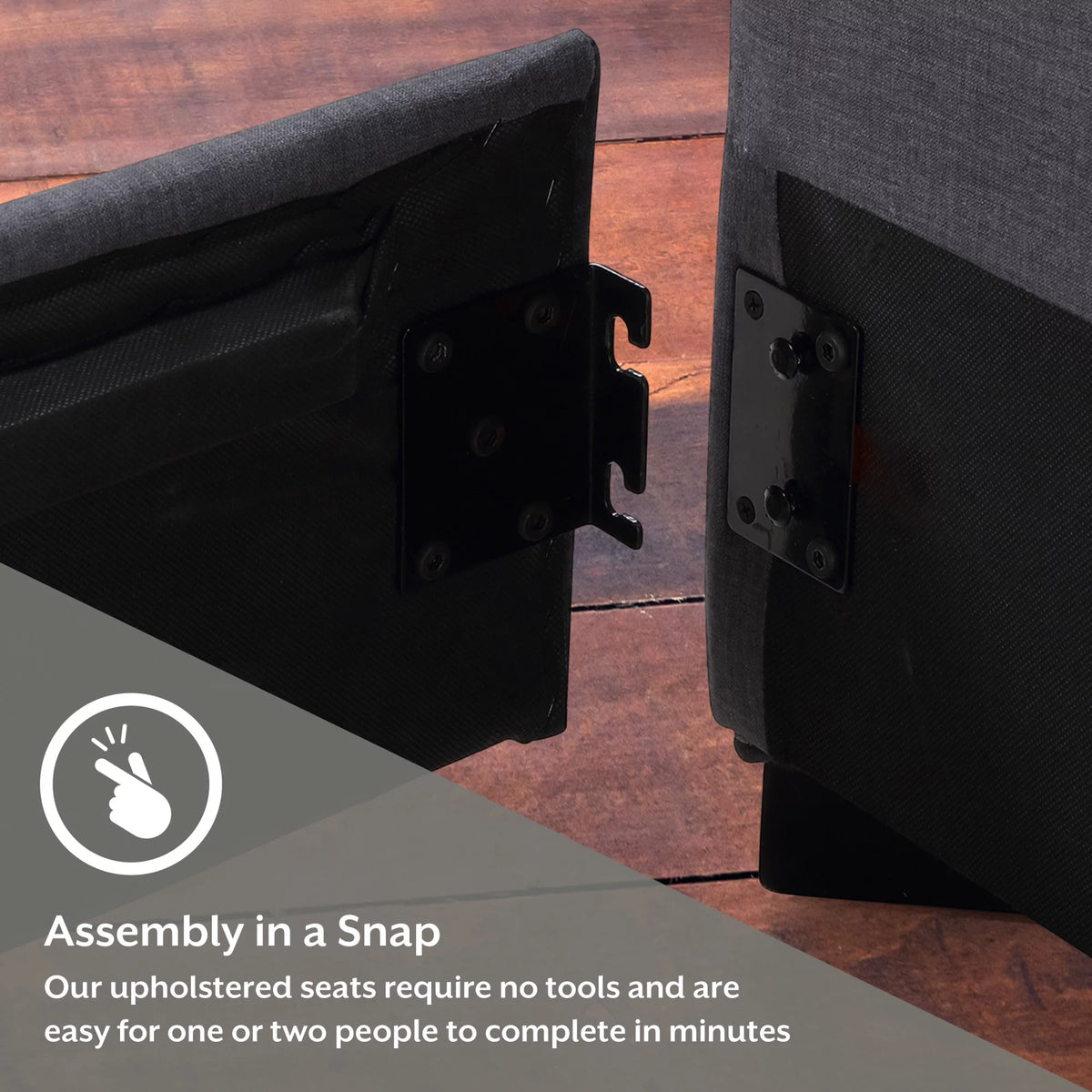 Mid Modern Sofa Smoke Grey C3235