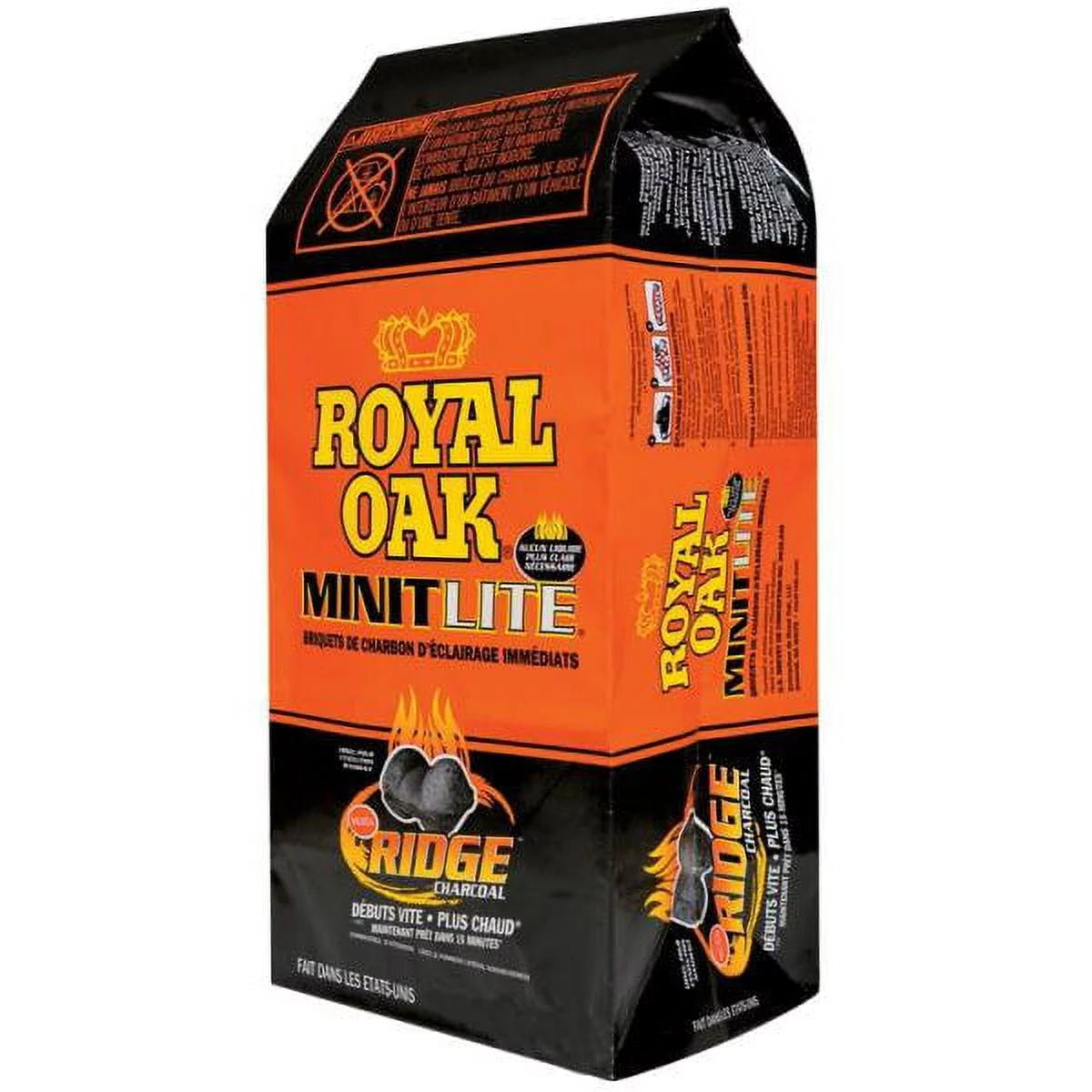 Instant Charcoal Briquet, 6.2 Lbs D490