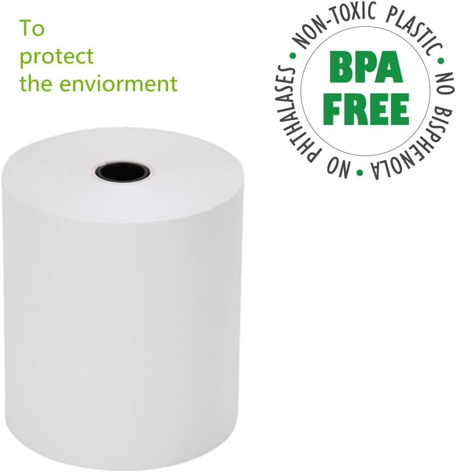 3 1/8 x 230' Thermal Paper Rolls (20 Rolls) C360