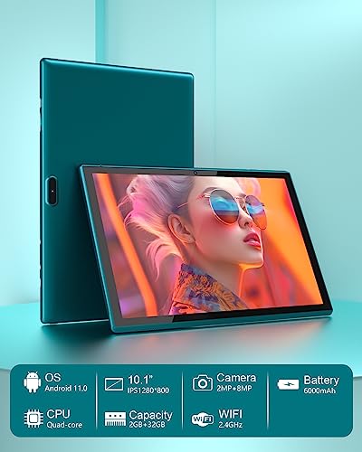 Navy 10 Inch Android Tablet with 32GB ROM 2GB RAM T707804