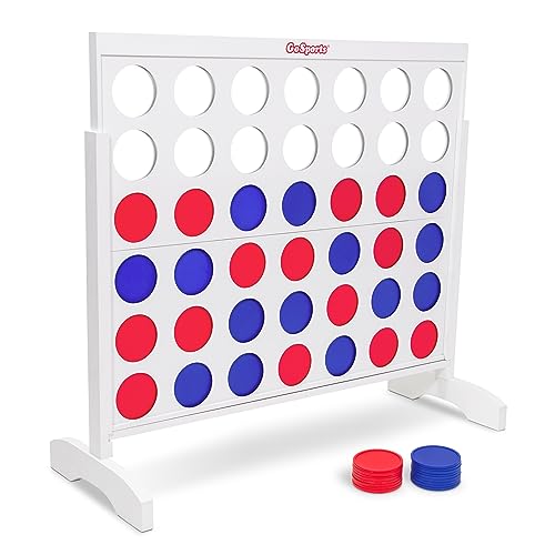 4 Foot Width Giant Portable 4 in a Row Game with Carry Case U829