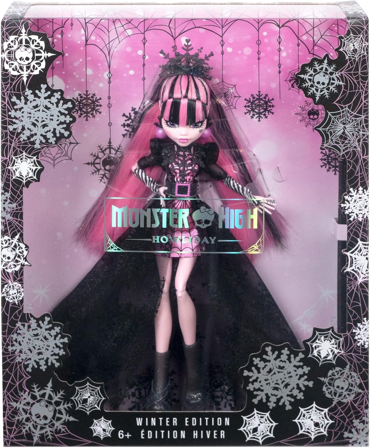 Pink and Black Gown Draculaura Doll I193