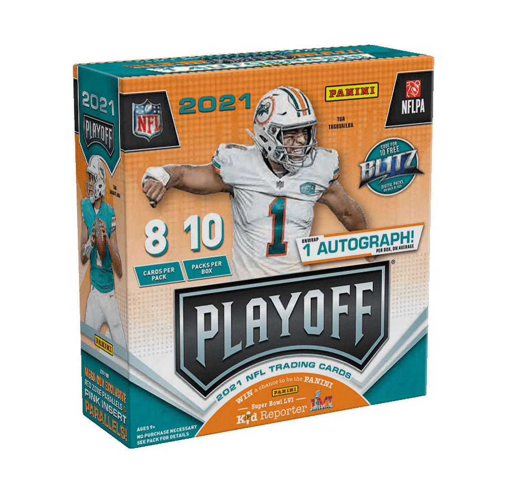 21 Panini Playoff Football Mega Box D99620
