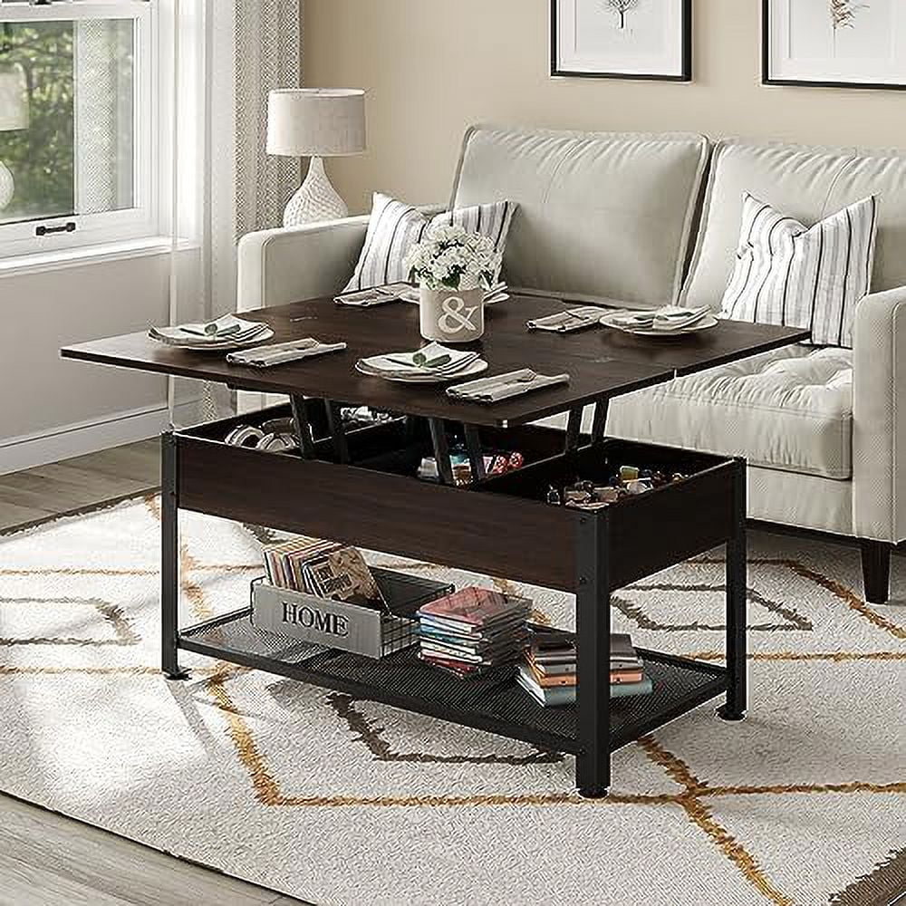 Lift Top Coffee Table 3 in 1 Farmhouse Dining Table D17745