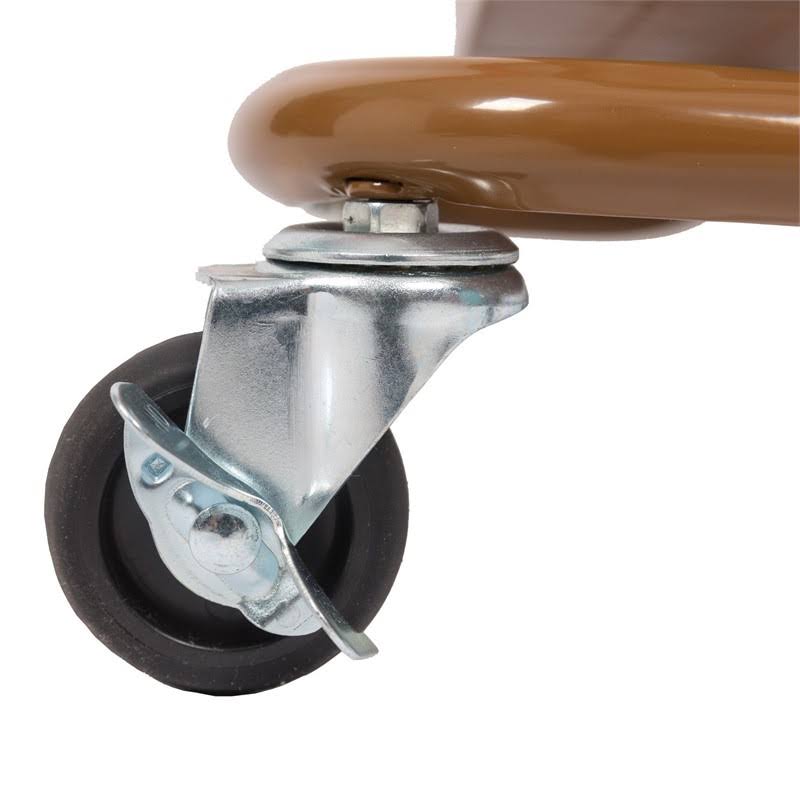 3 Tier Mobile Storage Caddy in Caramel P863