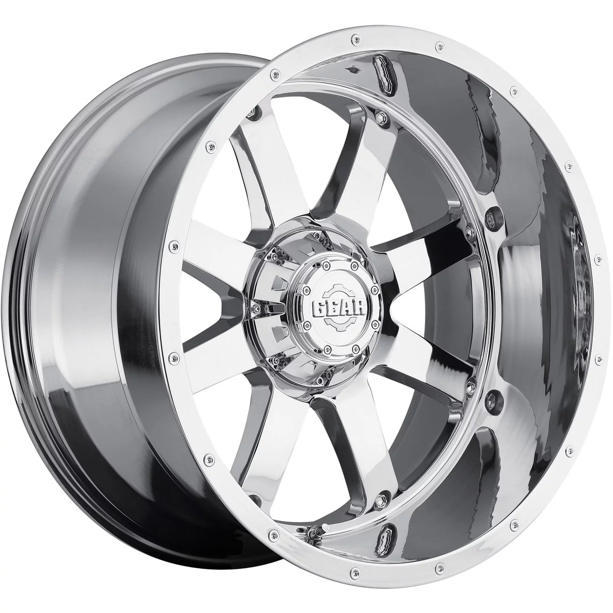 20x12 8x165.1 -44et Chrome Plated Wheel A57835