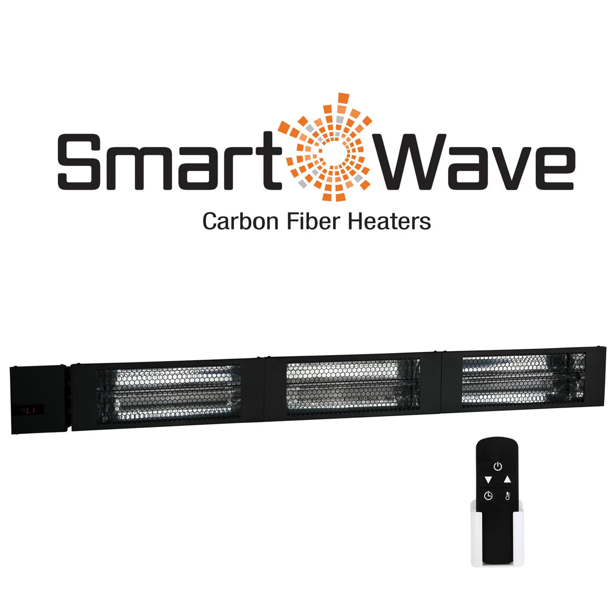 60" Infrared Radiant Indoor/Outdoor Patio Heater with Remote F434