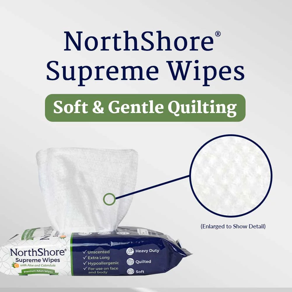 Quilted Wipes X-Large 300 ct E494720