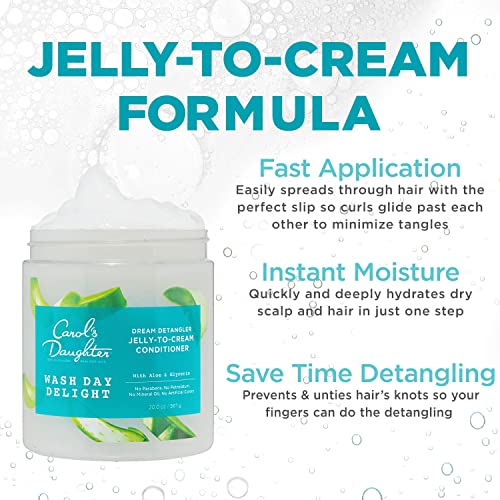 Detangling Jelly-To-Cream Conditioner with Glycerin and Aloe, 20 Oz N597