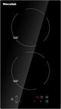 Induction Cooktop 2 Burner 12 Inch Electric Stove Top 3500W Built-in Dual Induction Cooker G3418