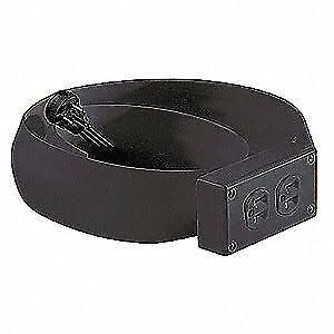 Black 4 ft Extension Cord with Cover D1123