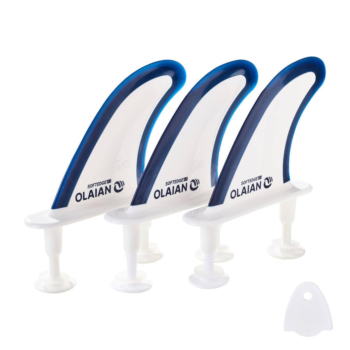 6&8x22 Foam Surfboard with Leash and 3 Fins C804827