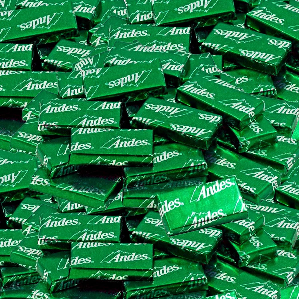 Individually Wrapped Creme De Menthe Thins 2LB Bag Chocolate Mint Candy U840