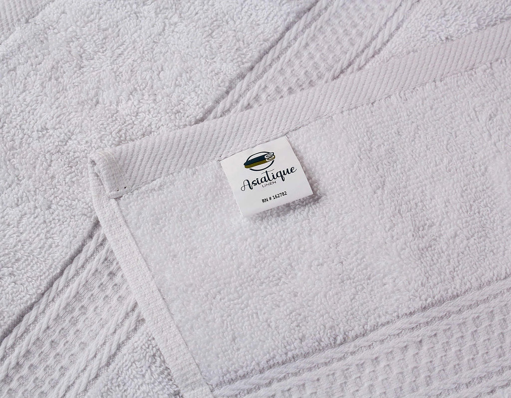 8 Piece Beige 650 GSM 100% Cotton Bath Towels Set X824776