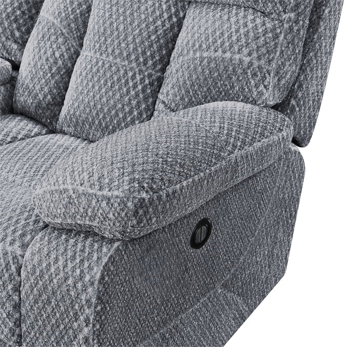 Polyester Fabric Power Sofa T423