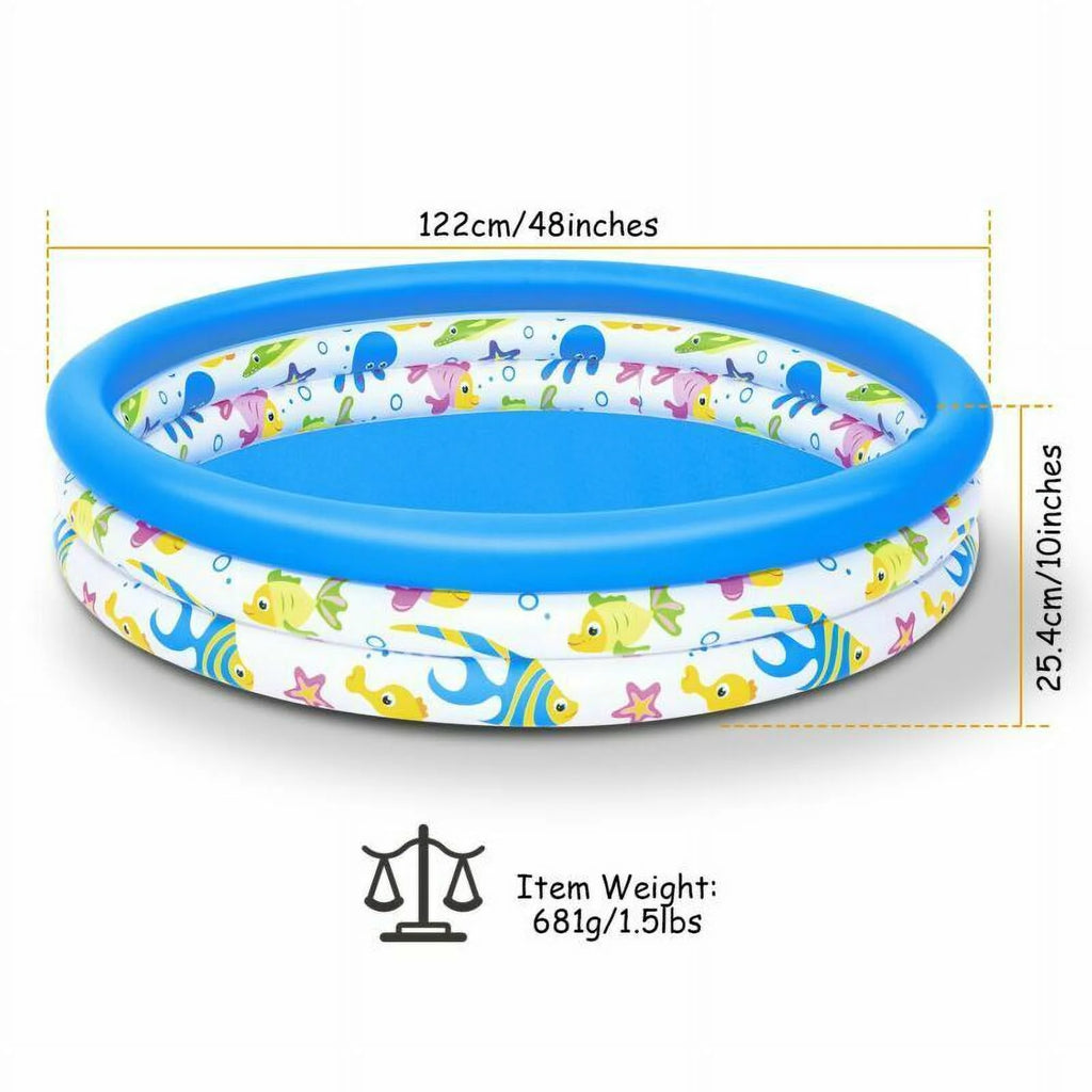 48"x10" Inflatable Family Pool G7336