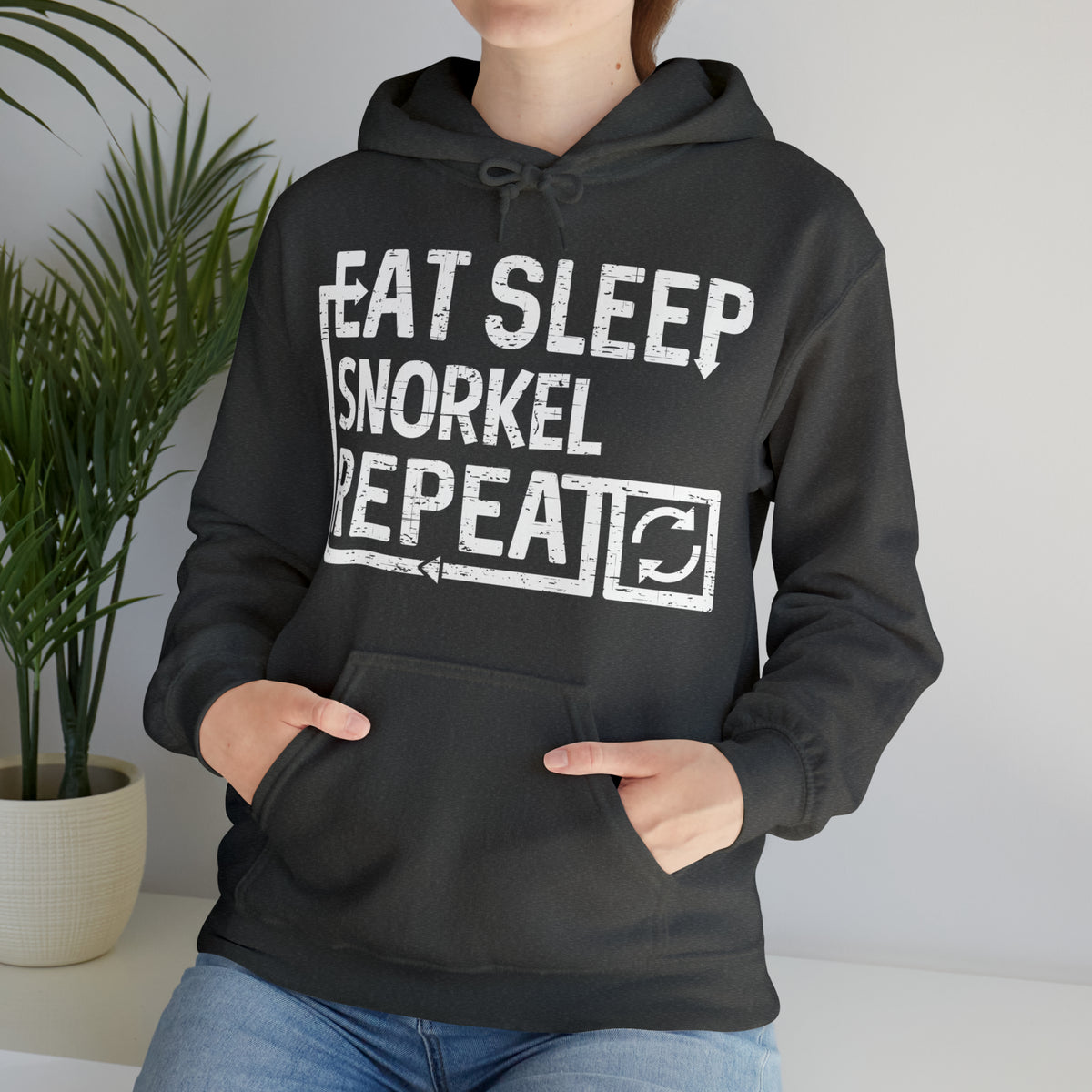Snorkel Graphic Hoodie Sweatshirt D92445