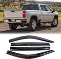 4PCS Window Visors Rain Guards for Chevy Silverado Crew Cab A725200