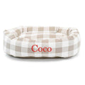 Checkered Cat and Dog Bed T52819