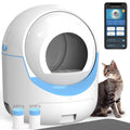 2.4G Wifi Self Cleaning Litter Box with 40 Litter Liners E673