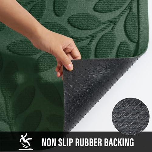 Heavy Duty Natural Rubber Door Mat, 36×24, Black C565446