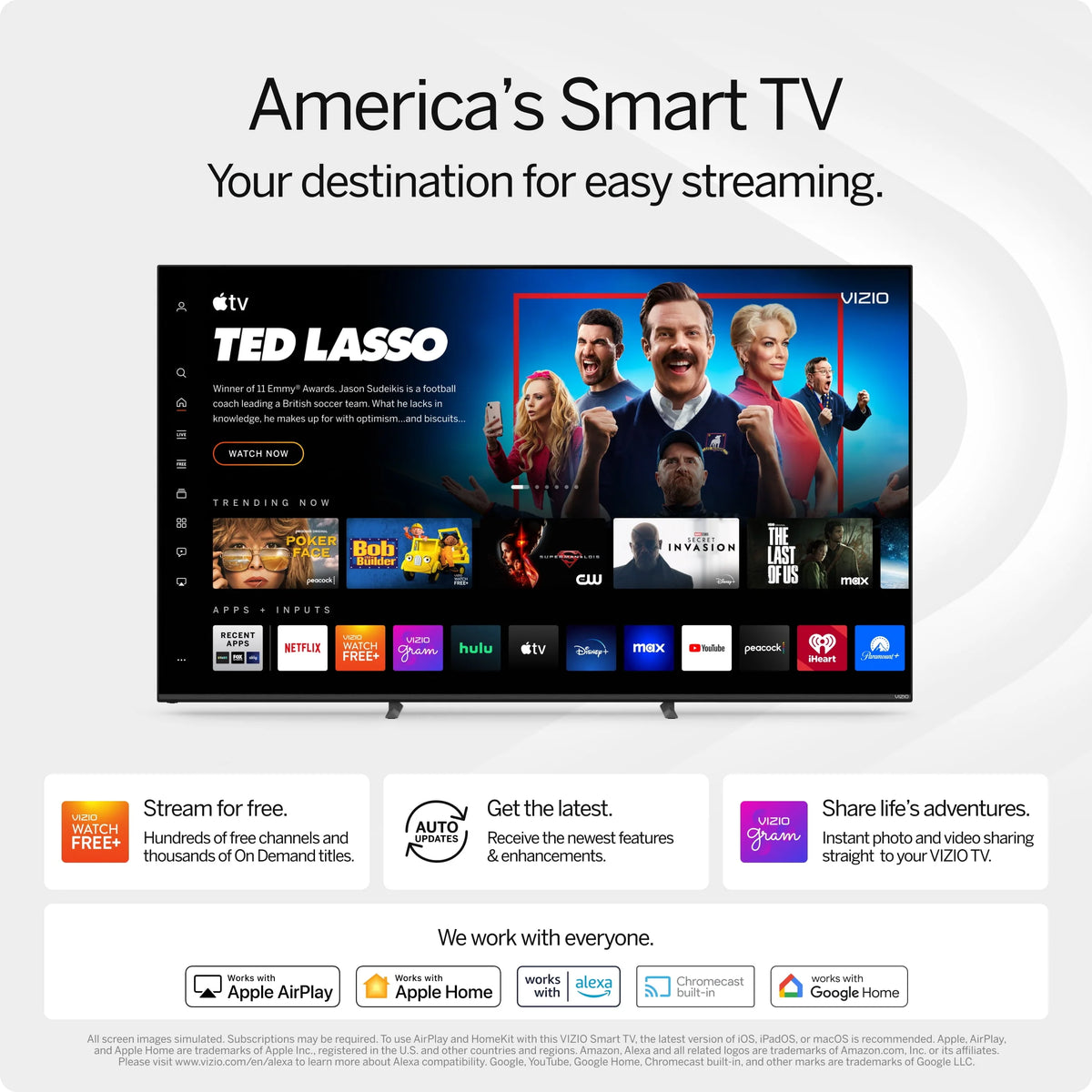 50 Class 4K UHD LED Smart TV O805865
