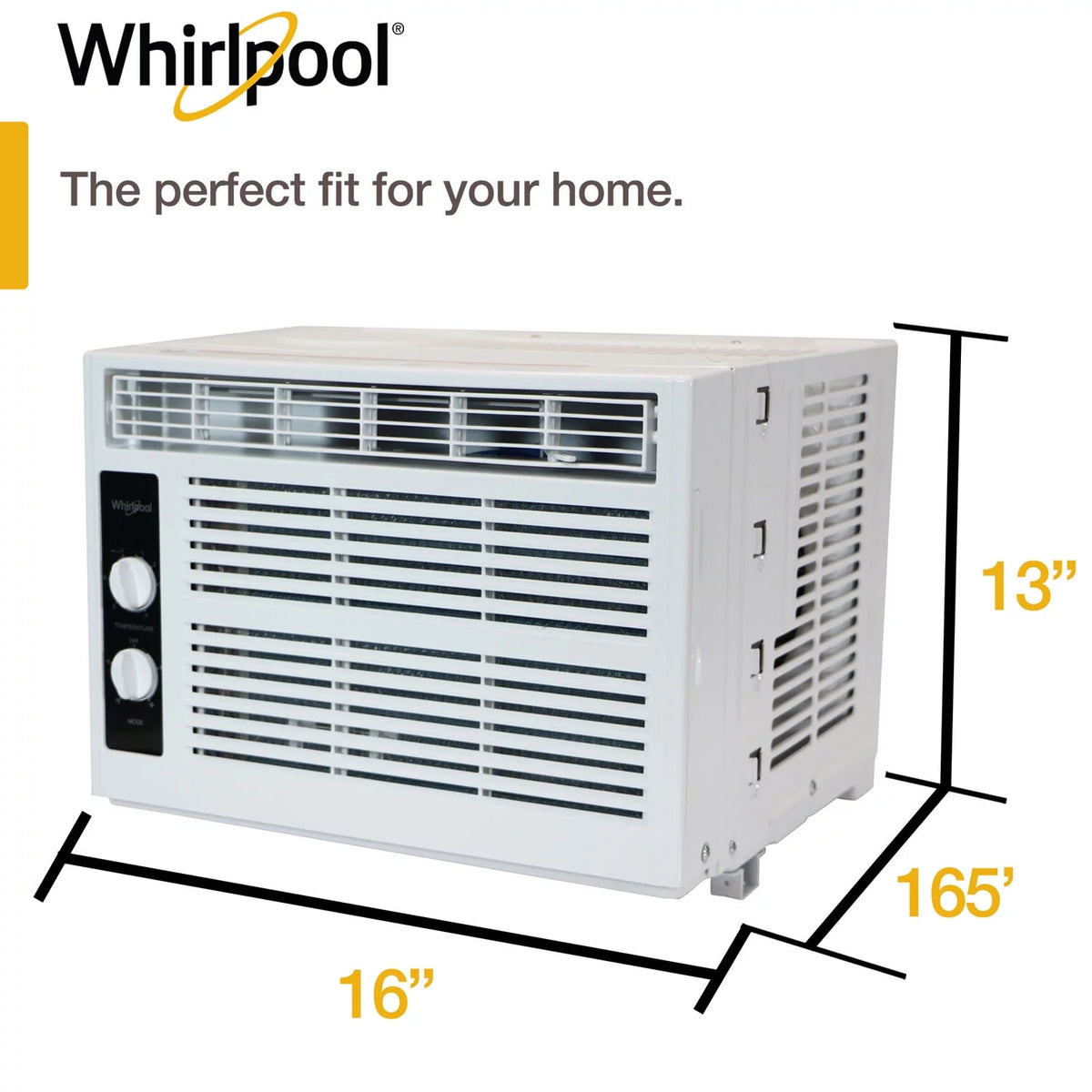 5,000 BTU Window-Mounted Air Conditioner F977405