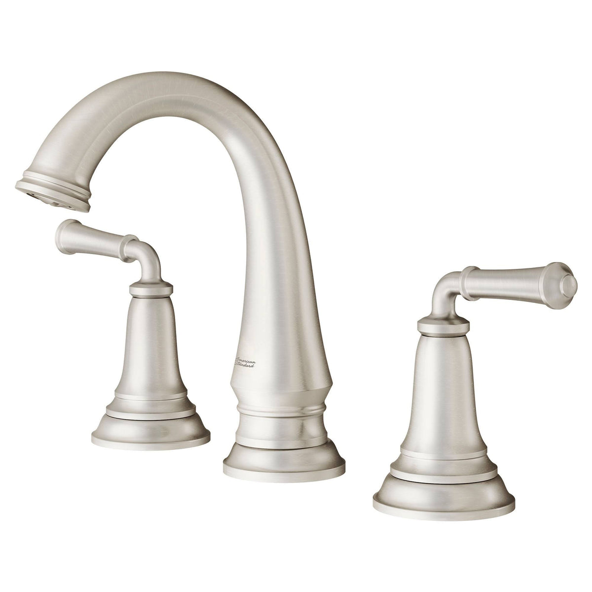 Polished Chrome Widespread Bathroom Faucet with Pop-Up Drain I55455