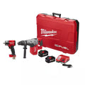 18-Volt Cordless Brushless Rotary Hammer Kit with Two 8.0Ah Batteries & Impact Wrench F19209