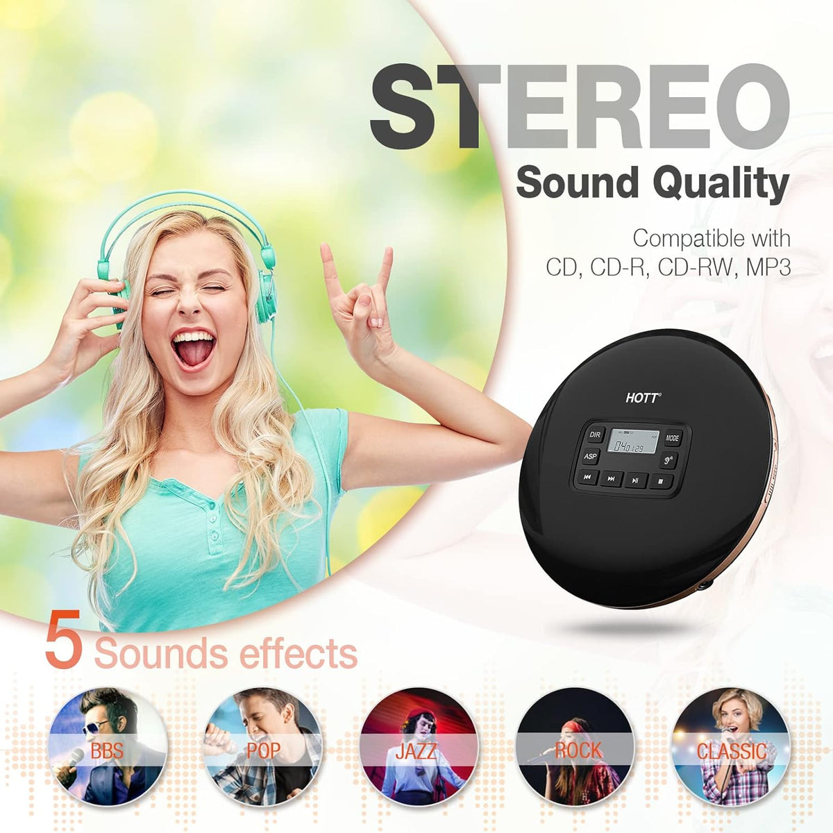 Portable CD Player Pack of 2 G311