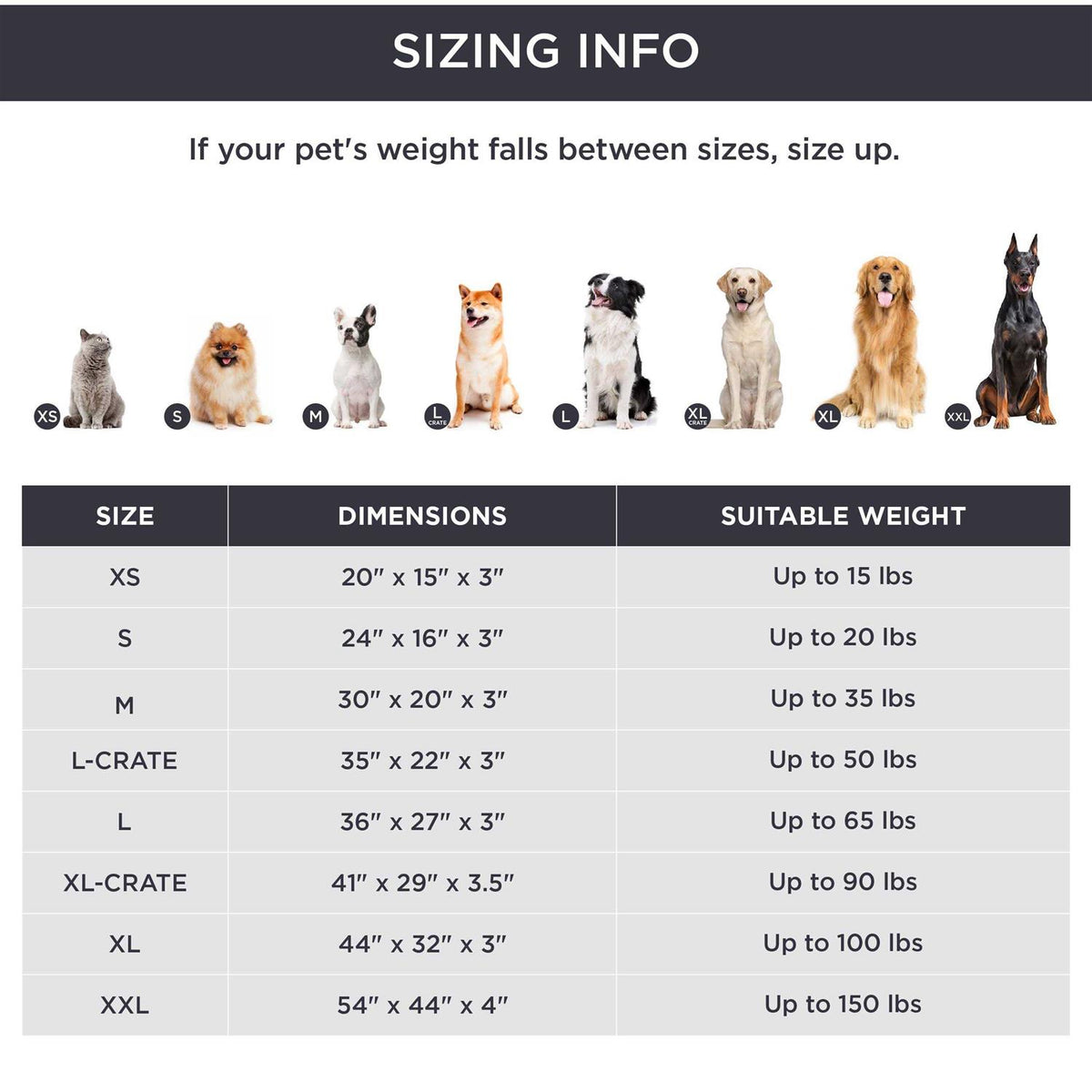 Waterproof Orthopedic Dog Bed with Removable Washable Cover F23749