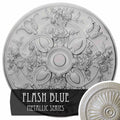 31 1/4x22OD x 2 1/4x22P Hand-Painted Ceiling Medallion X70104
