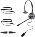 Noise-Cancelling Call Center Headset with QD, Pack of 2 T38846