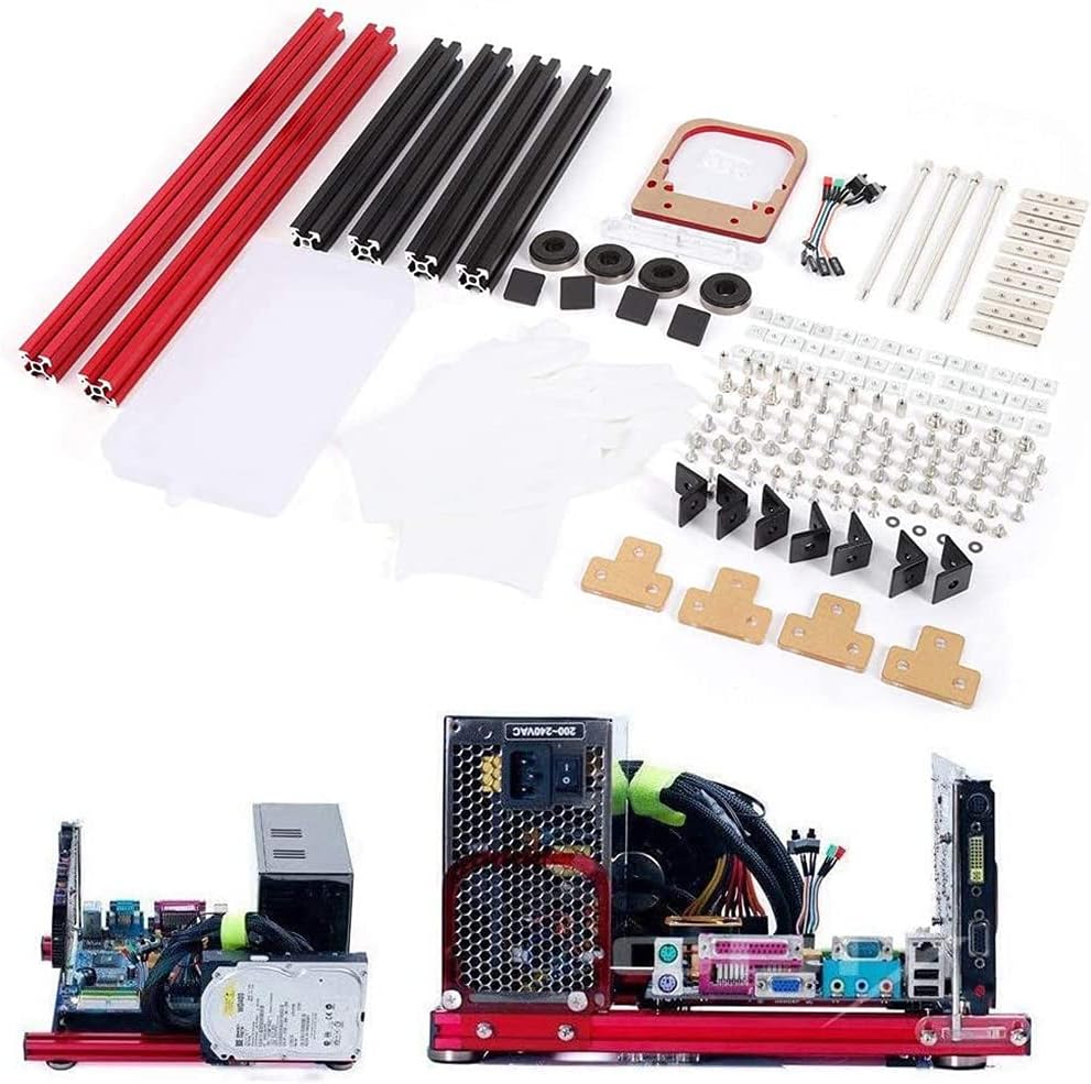 DIY Open Aluminum Alloy ATX PC Case S841