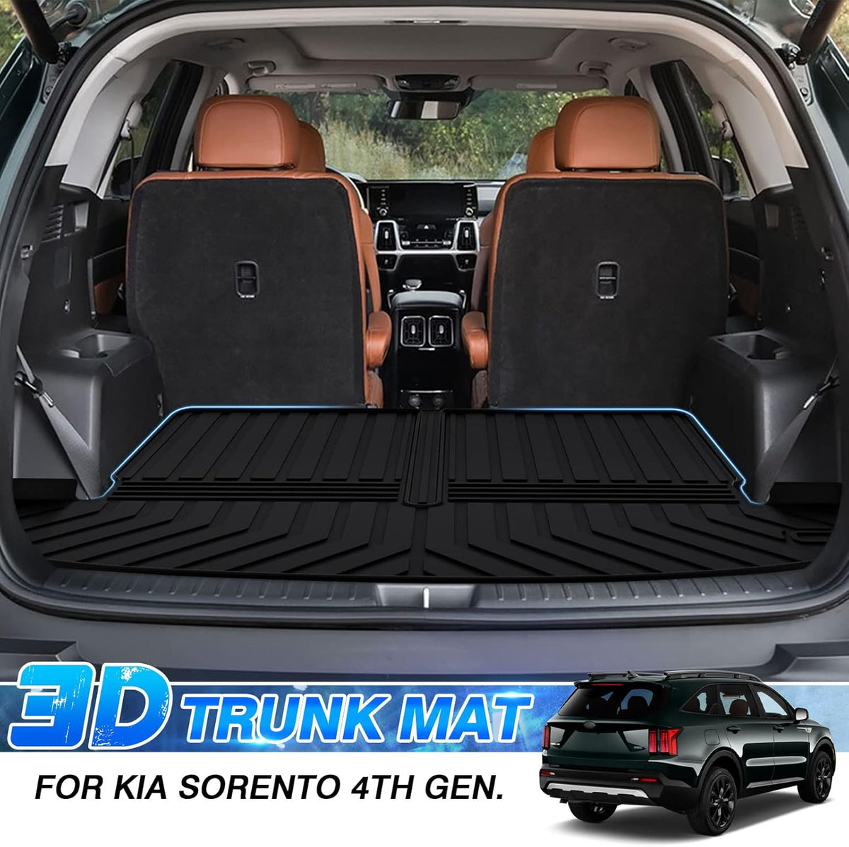 Custom Fit All Weather Cargo Liner TPO Non-Slip J6546