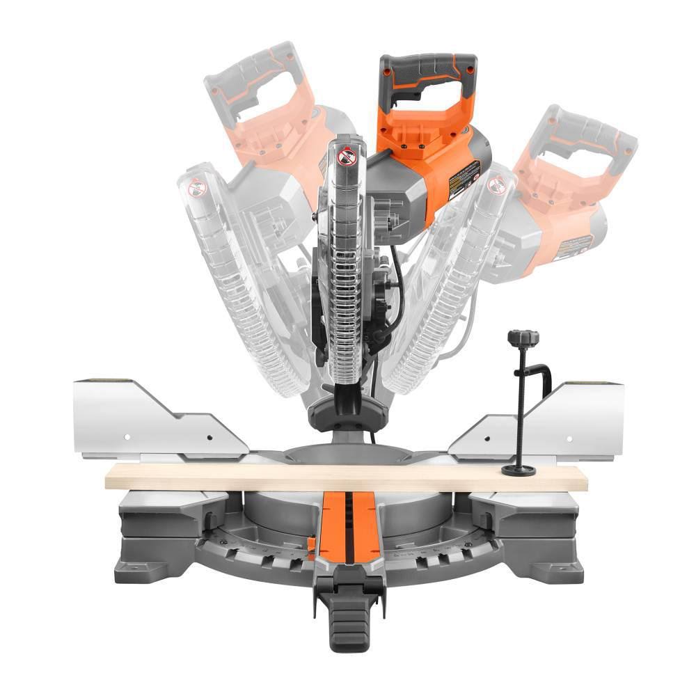 15 Amp Corded 12 in. Dual Bevel Sliding Miter Saw B36467