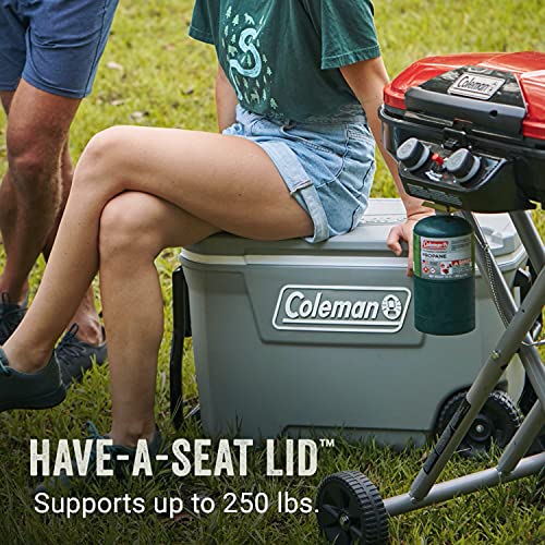 65-Quart Insulated Portable Rolling Cooler X833147