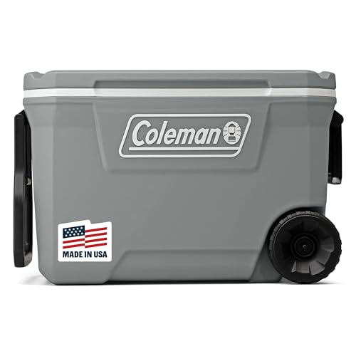 65-Quart Insulated Portable Rolling Cooler X833147