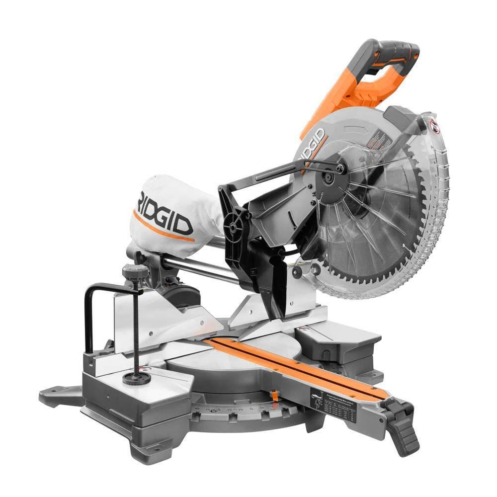 15 Amp Corded 12 in. Dual Bevel Sliding Miter Saw B36467